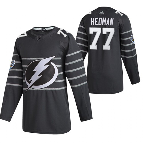 2020 NHL All Star Tampa Bay Lightning Trikot Victor Hedman Grau